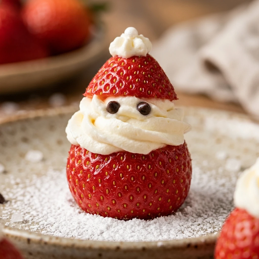 Strawberry Santa Treats